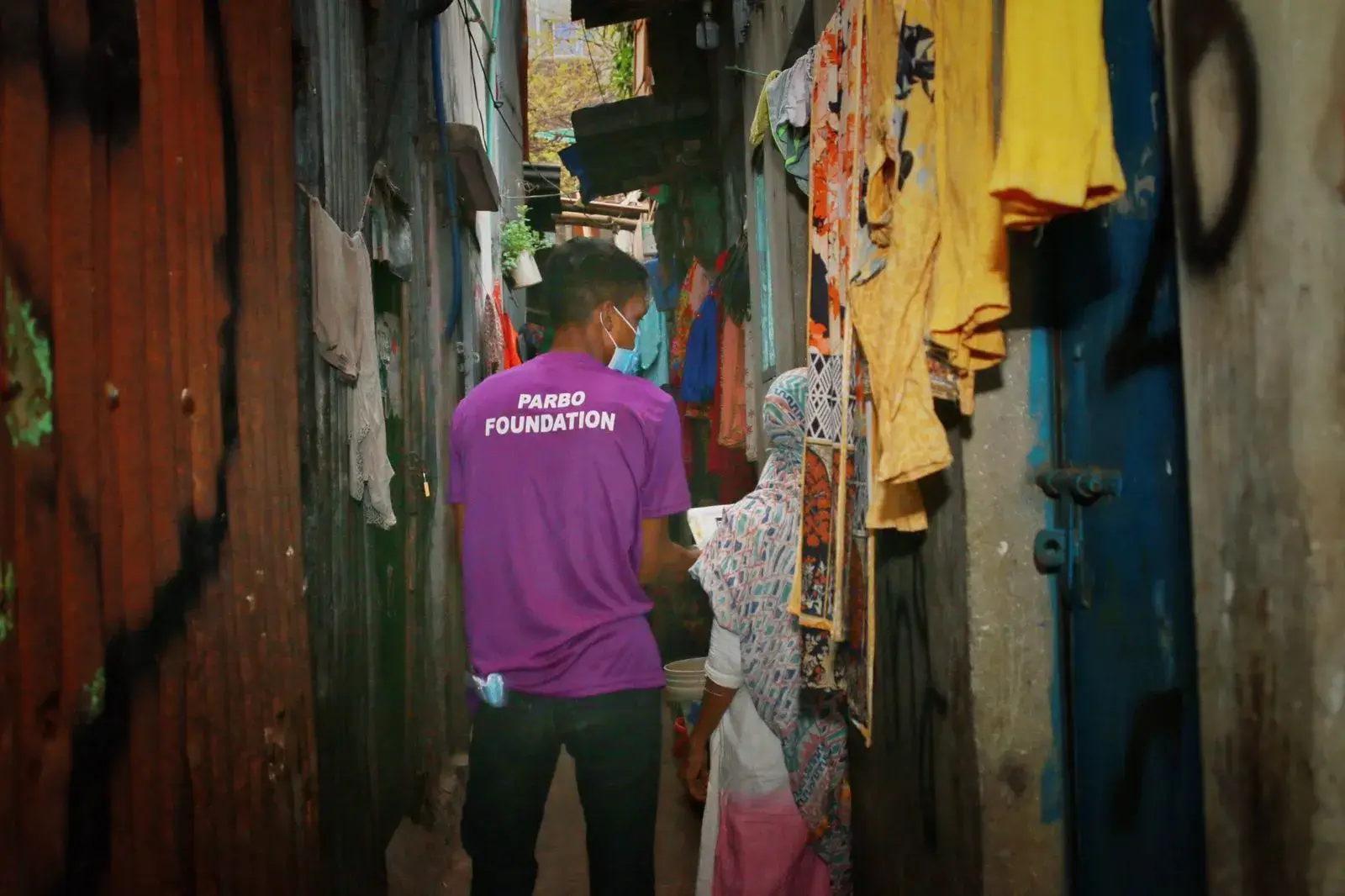 Donation drive supporting various charitable causes